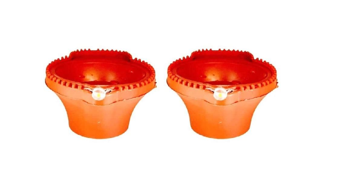 LED Light Water Sensor Diyas Plastic with, Ambient Lights,